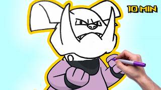 How To Draw Granbull Pokémon Step by Step (Easy Tutorial)