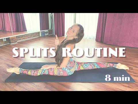 8 MIN STRETCH FOR YOUR DREAM SPLITS | How To Increase Flexibility | Stretching For Beginners