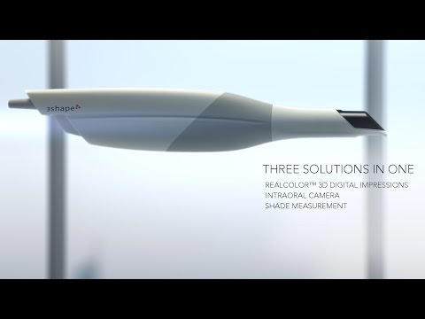 3Shape TRIOS 3- a three-in-one digital impression solution