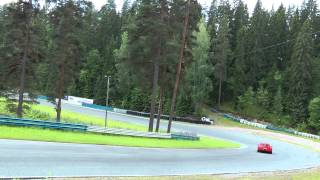 preview picture of video 'SCF & MCF track day, Ahvenisto 2014'