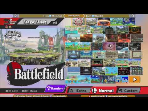 VSB Smash 4 Singles Season 2 #4 - WF - Focus vs Bishly
