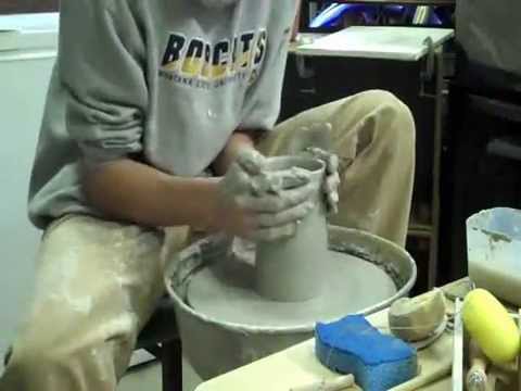 Jug Form Thrown on Wheel