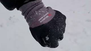 Video thumbnail for Перчатки защитные зимние с латексным покрытием TIGERFLEX THERMO, пара, размер 11