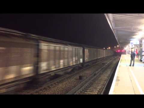 (HD) EWS 66103 And 92019 Pass Tonbridge Working 6D71
