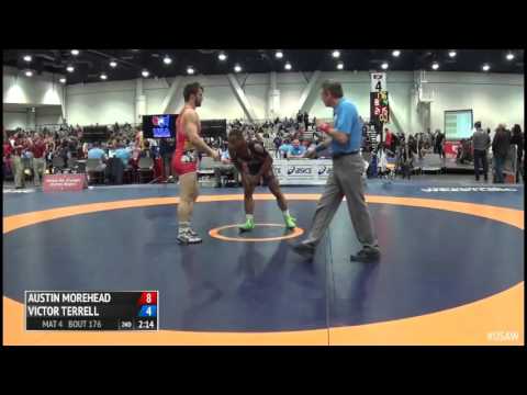86 Consi of 16 #2 - Austin Morehead (Titan Mercury WC) vs. Victor Terrell (Army (WCAP))