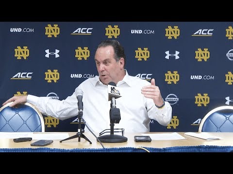 @NDMBB | Mike Brey Post-Game Press Conference vs. Presbyterian (2019)
