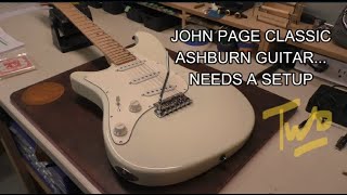 John Page Classic Ashburn Guitar Setup - Part 2