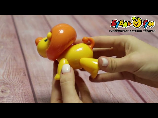 Игрушка-трещотка Львенок - видео