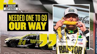 William Byron Finally Breaks Through | 2025 NASCAR Cup Series Reaction from Iowa