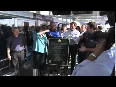 Primeiro trecho do BRT Transcarioca é inaugurado - Repórter Rio