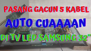 Download lagu CARA PASANG GACUN 5 KABEL DI TV LED SAMSUNG UA32EH4000 mp3 Download lagu CARA PASANG GACUN 5 KABEL DI TV LED SAMSUNG UA32EH4000 mp3