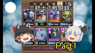 三銃士の戦闘録part1