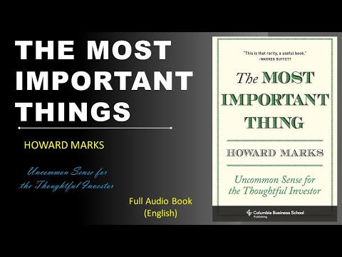 The Most Important Thing by Howard Marks, Audio Book in English.