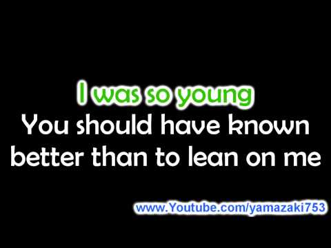 Kelly Clarkson - Because of you - Karaoke