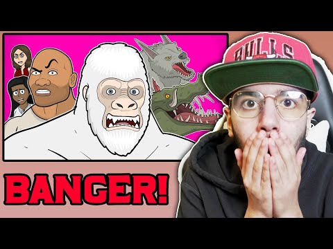 RAMPAGE THE MUSICAL - Animated Parody Song (LHUGUENY) | Reaction!