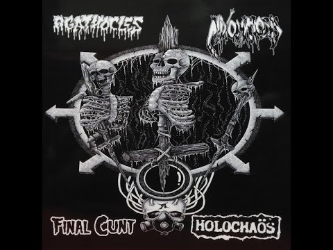 AGATHOCLES / MIXOMATOSIS / FINAL CUNT / HOLOCHAÖS - 4way split 7" (2018)