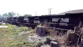 preview picture of video 'NS Train Erlanger, KY'