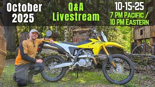October 2025 Livestream: Ask Me Anything !