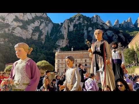 GEGANTS A MONTSERRAT: Celebrant 1000 anys d’història del Monestir, 16 de Novembre 2025