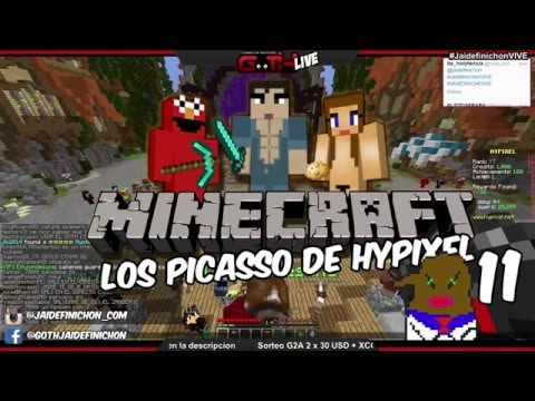 LOS PICASSO DE HYPIXEL #12 #JaidefinichonVIVE Minecraft en Español - GOTH