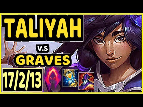 KREOX (TALIYAH) vs GRAVES - 17/2/13 KDA JUNGLE GAMEPLAY - EUW Ranked MASTER