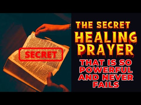 THIS SECRET HEALING PRAYER IS SO POWERFUL DON'T SKIP | Powerful Miracle Prayer For Total Healing