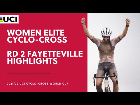 Велоспорт Round 2 Women Elite Highlights | 2021/22 UCI CX World Cup — Fayetteville