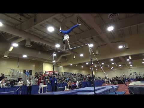 Matt Cormier - High Bar - 2019 Winter Cup Junior Prelims