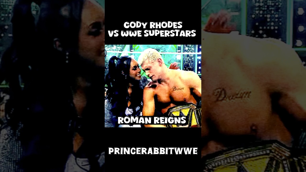 Cody Rhodes Vs WWE superstars #wweshorts #wwe #wwewrestler #wrestling #codyrhodeswwe