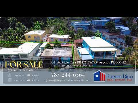 Amazing Puerto Rico Investment Property | 3 Homes + Store on One Gated Property | Arecibo, PR