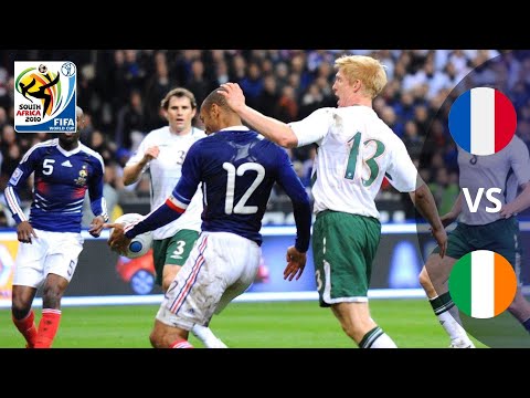 France - Republic of Ireland 2009 // Full Highlights (Henry handball) //