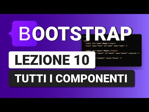 All Components Explained - Bootstrap 5 Italian Course Lesson 10