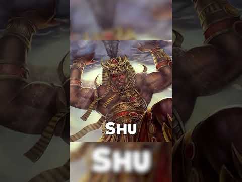 Shu - The God of Light, Air and Winds - Egyptian Mythology - See U in History #shorts