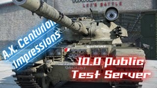 10.0 T.S. –Action X Centurion Impressions || World of Tanks