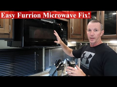 Testing A Furrion Microwave | Temporary Microwave Fix