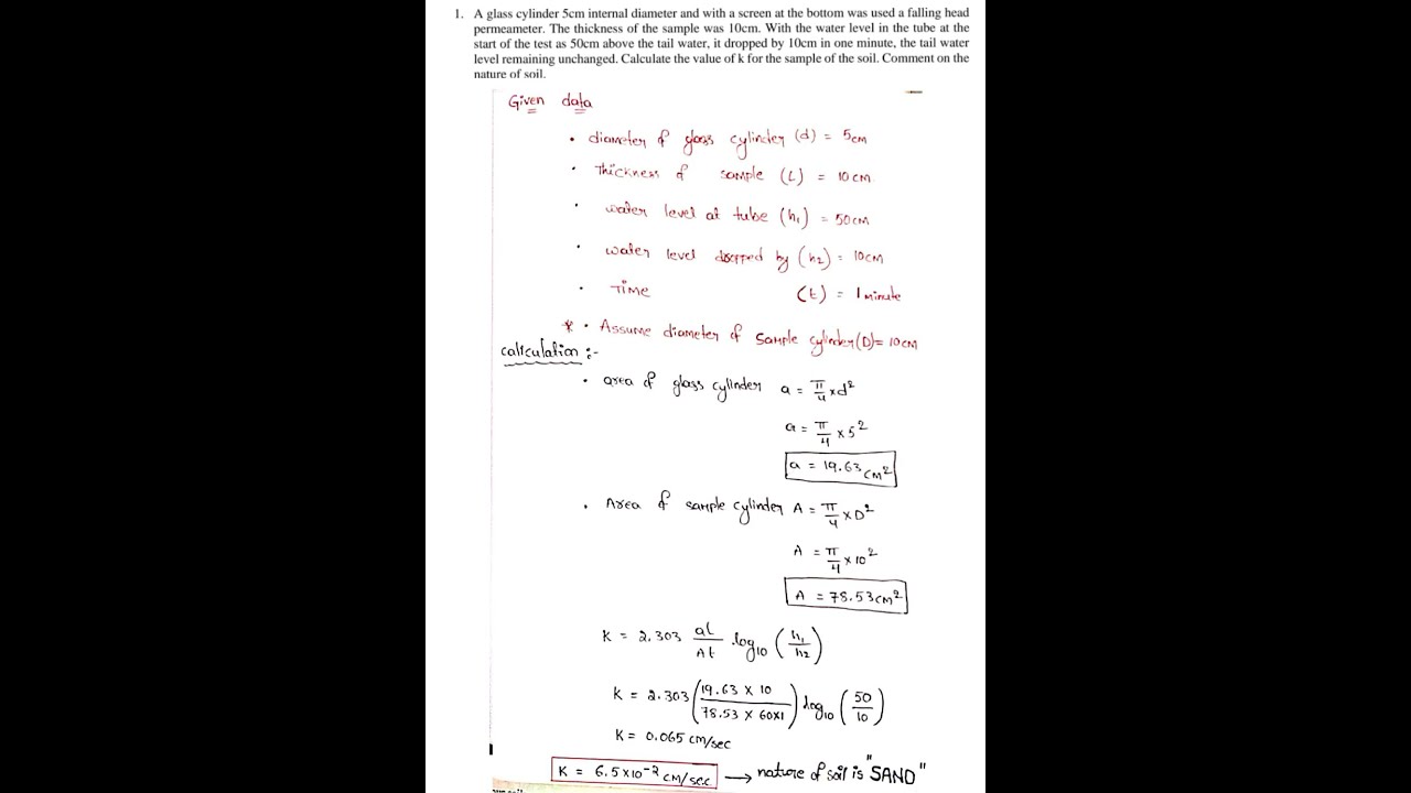 ASM--Numerical Example on determination of 