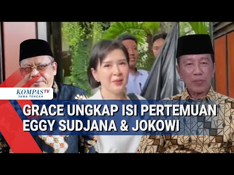 Isi Pertemuan Tertutup Antara Eggy Sudjana dan Jokowi Diungkap Grace Natalie