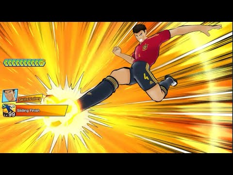 captain tsubasa dream team - skill:Luikal Sliding Finish #captaintsubasa
