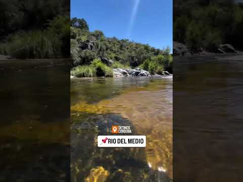 RÍO DEL MEDIO — AGUA PURA EN LOS REARTES #RíoDelMedio#LosReartes#ValleDeCalamuchita#SierrasDeCórdoba