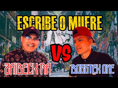 Zaibeck RA vs Bosstek One - Escribe o Muere “Fatality Bars” (Vídeo Oficial 2023)