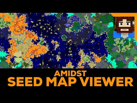 AMIDST - Minecraft  Seed Map Viewer Tutorial