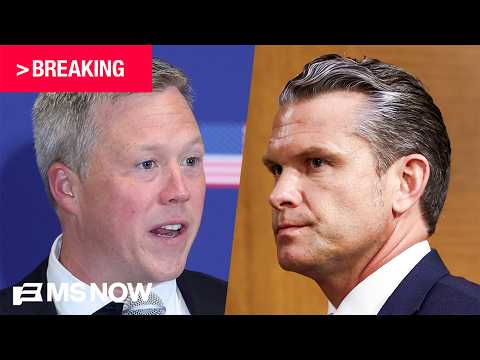 BREAKING: Army Secretary submits resignation after 'months of friction' with Hegseth