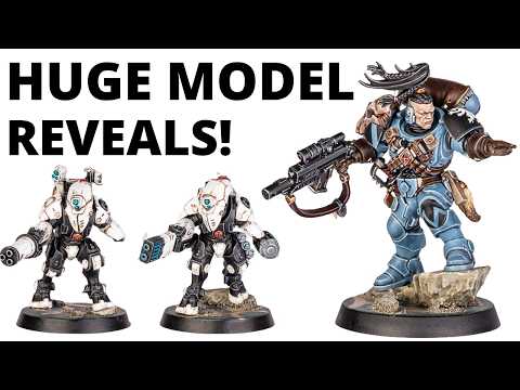 BIG 40K Model Reveals - Wolf Scouts and Stealth Suits Unveiled!