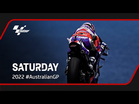 MotoGP第18戦オーストラリア(フィリップ・アイランド・サーキット) 土曜日のハイライト動画