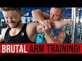 Super HIGH INTENSITY ARM Training with The Mountain Dog (Brutal Pump!)