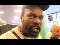 FIRED UP Derek Chisora says Daniel Dubois FOUGHT LIKE A P*****! Says he only hit Usyk with 1 shot!