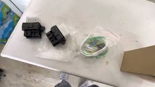 Cadillac SRX Blower motor resistor 2014-2016 Part 1