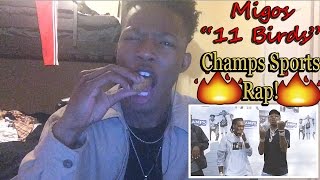 Migos - &quot;11 Birds&quot; Prod. by DJ Durel and Quavo | Champs Sports and Under Armour | REACTION