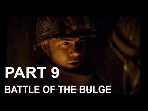 Call Of Duty WWII Walkthrough Gameplay Part 9 - BATTLE OF THE BULGE