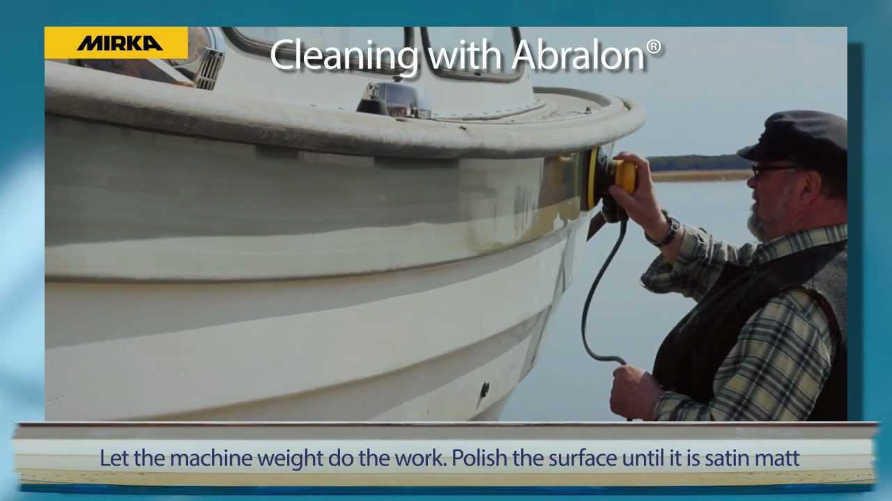 Polish your boat with Abralon®